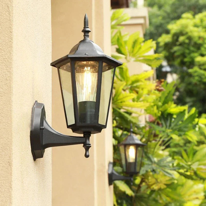 Waterproof Outdoor Light Nordic Corridor Balcony Wall Lamp Retro Garden Outdoor Decorative Lights Modern Outdoor Lighting