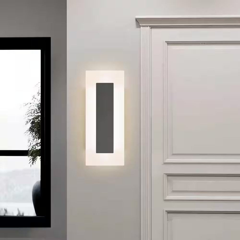 Home Lighting Black-Warmlight-008 Modern Plug Wall Sconce for Bedroom