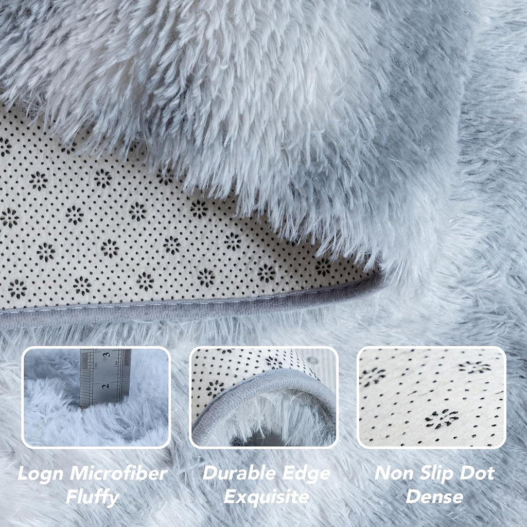 Area Rugs 9X12 Living Room: Spacious Decor for Living Room | Large Plush Fluffy Carpet for Living Room