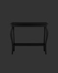 Narrow Console Table, Chic Accent Sofa Table, Entryway Table, 39.3 Inch, Black