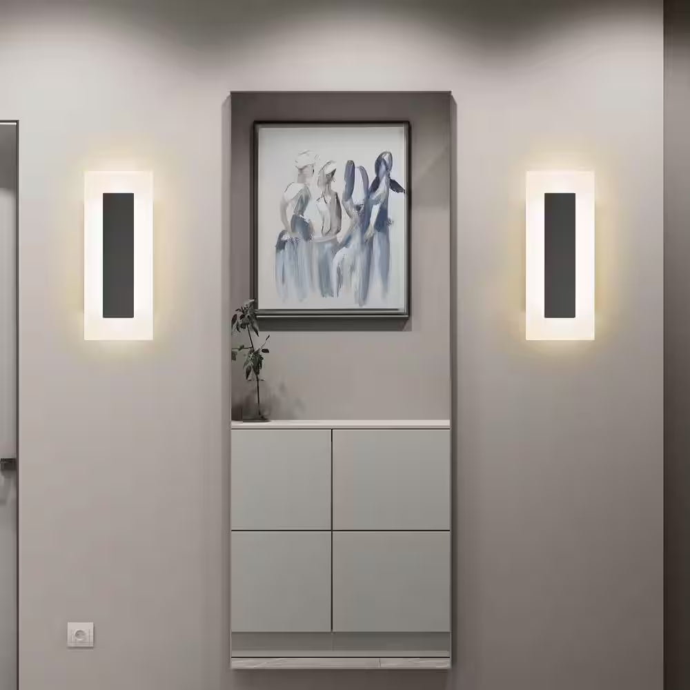 Home Lighting Black-Warmlight-008 Modern Plug Wall Sconce for Bedroom