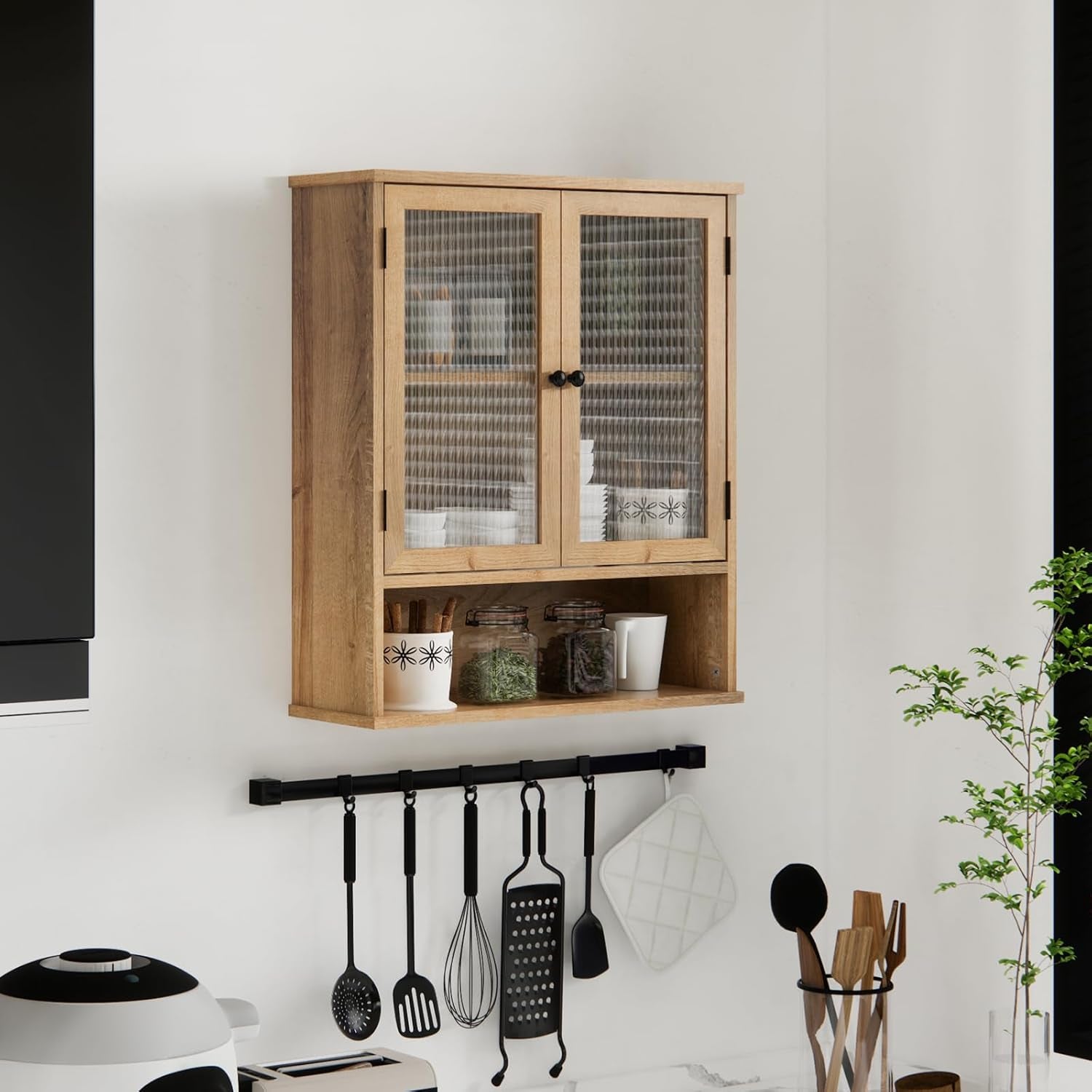 Bathroom Medicine Cabinet, Bathroom Wall Cabinet, Bathroom Cabinet Wall Mount, Medicine Cabinets for Bathroom with Glass Door