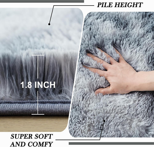 Area Rugs 9X12 Living Room: Spacious Decor for Living Room | Large Plush Fluffy Carpet for Living Room